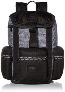 adidas kantan backpack, jersey onix grey/black, one size