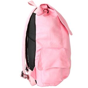 Vanlison Canvas Anime Backpack Rucksack Girls Backpack Bag Satchel School Bag Pink Large