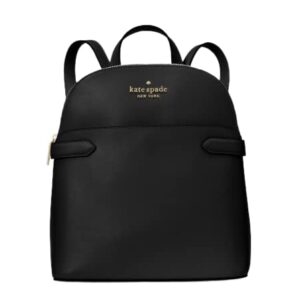 Kate Spade New York Saffiano Leather Dome Backpack (Black)