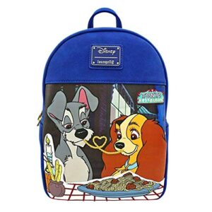 loungefly disney the lady and the tramp mini backpack