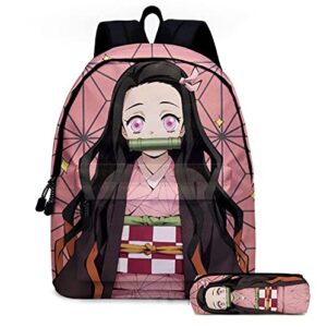 yuesuo anime backpack shcool student bookbag laptop bags (23)