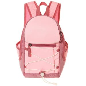 inicat hiking backpack camping daypacks with water bladder for women men, small travel backpack for camping cycling (style03-pink)