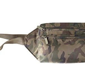 Hedgren Earth Sustainably Made Backpack with Detachable Waistpack, Olive Camo Green