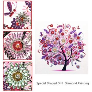 NEILDEN New 4Pack 5D Diamond Painting Kit, DIY Diamond Number Rhinestone Painting Kits for Adults and Children Embroidery Diamond Arts Craft Home Decor 11.811.8inch