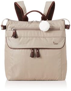kanana project collection(カナナプロジェクト コレクション) women backpack, beige
