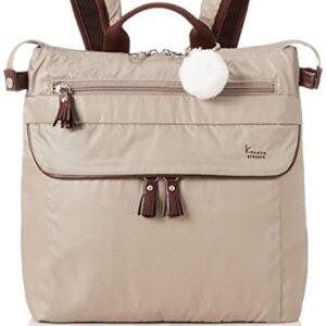 Kanana project COLLECTION(カナナプロジェクト コレクション) Women Backpack, Beige