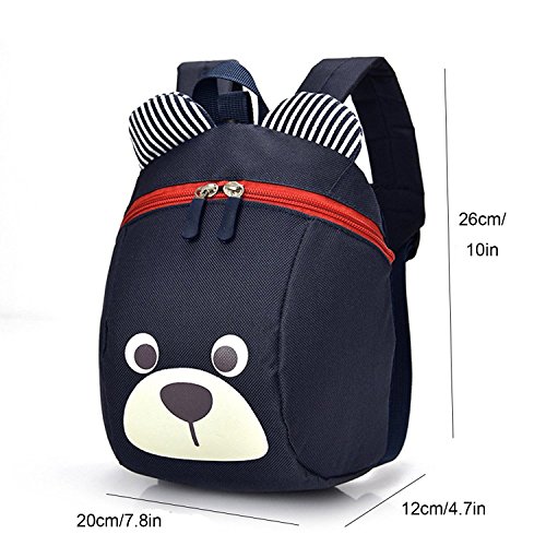 Age 1-2Y Cute Bear Small Toddler Backpack With Leash Children Kids Backpack Bag for Boy