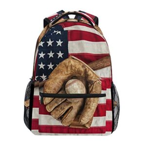 baseball backpacks large 18 inch bookbag shoulder school computer hiking gym travel casual travel daypack