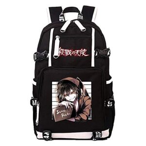 anime angels of death backpack cosplay rucksack laptop bag mochila knapsack (10)