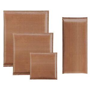 4 pack heat press pillow mat bundle – 4 size teflon heat pressing transfer pillows,for heat press sublimation projects