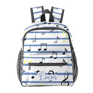 grandkli musical notes personalized kids toddler backpack for boys girls ,custom mini school backpack bags kindergarten