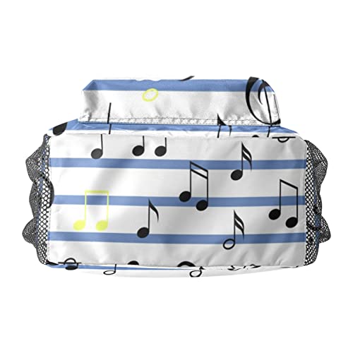 Grandkli Musical Notes Personalized Kids Toddler Backpack for Boys Girls ,Custom Mini School Backpack Bags Kindergarten