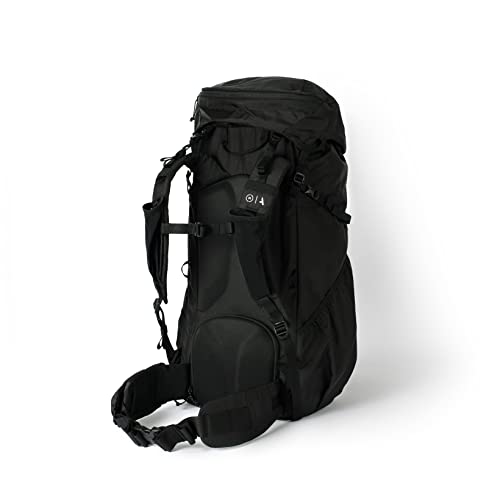 Strohl Mountain Ultra Light 45L Hiking Backpack & Camera Bag (Medium Size in Black)