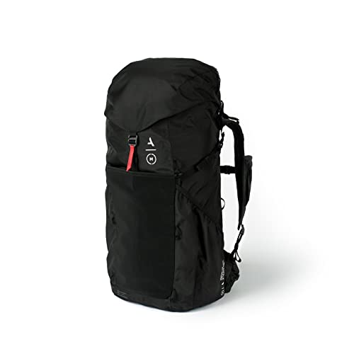 Strohl Mountain Ultra Light 45L Hiking Backpack & Camera Bag (Medium Size in Black)