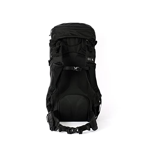 Strohl Mountain Ultra Light 45L Hiking Backpack & Camera Bag (Medium Size in Black)