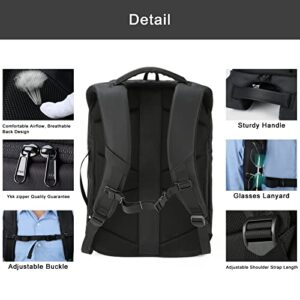 WINKING Travel Laptop Backpack for international travel,Business Anti Theft Slim Durable 15.6" USB Charging Port,Water Resistant Computer Bag…