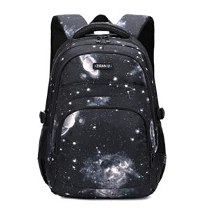 starry-sky school backpack primary students bookbag elementary knapsack for kids daypack