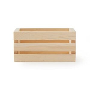 Michaels Bulk 12 Pack: 5”; Wooden Crate by ArtMinds®