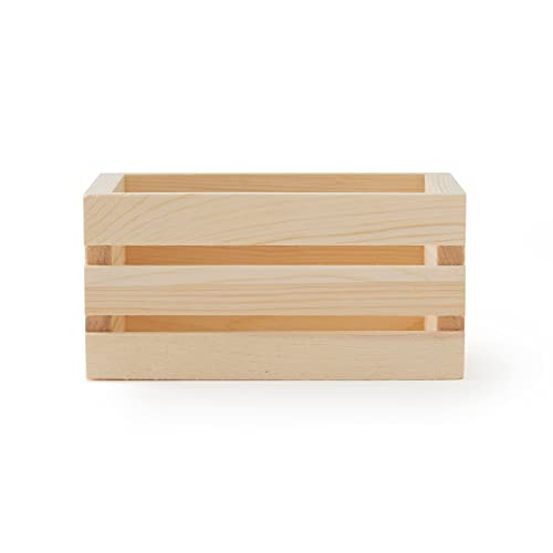 Michaels Bulk 12 Pack: 5”; Wooden Crate by ArtMinds®