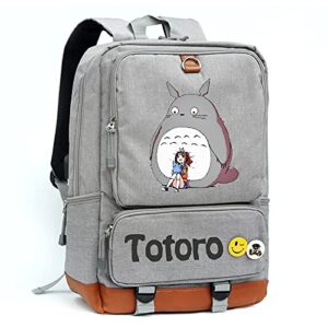 2021 unisex oxford backpack cartoon totoro shoulder bag travel bagpack large backbag school backpack teenage backpack 20