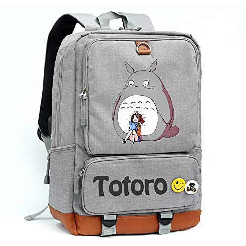 2021 Unisex Oxford Backpack Cartoon Totoro Shoulder Bag Travel Bagpack Large Backbag School Backpack Teenage Backpack 20