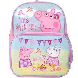 Peppa Pig Kids Backpack and Lunch Box Set Pink