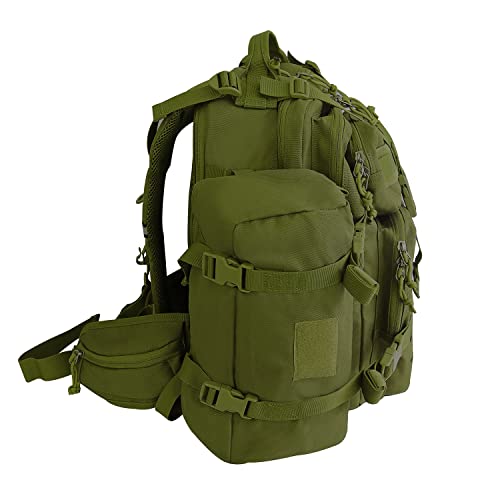 hcctag Military Tactical Backpack for Men Small Bug Out Survival Bag Hiking Traveling Hunting Outdoor Camping