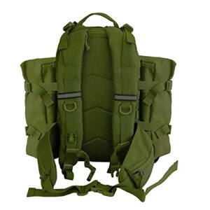 hcctag Military Tactical Backpack for Men Small Bug Out Survival Bag Hiking Traveling Hunting Outdoor Camping