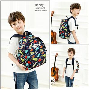 willikiva Cute Dinosaur Toddler Backpack for Boys and Girls Kids Children Preschool Bag Waterproof(Big Dinosaur)