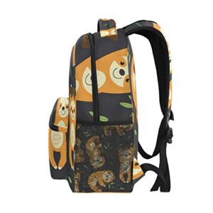 School College Backpack Rucksack Travel Bookbag Outdoor Cute sloth