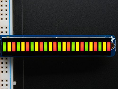 Adafruit Bi-Color (Red/Green) 24-Bar Bargraph w/I2C Backpack Kit