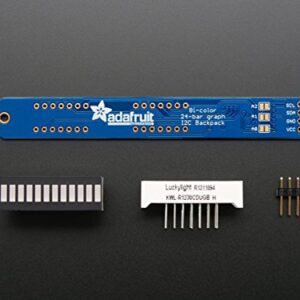 Adafruit Bi-Color (Red/Green) 24-Bar Bargraph w/I2C Backpack Kit