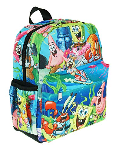 SpongeBob 12" Deluxe Allover Print Daypack - A21204