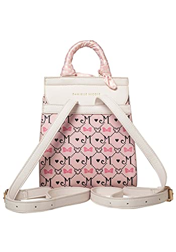 Danielle Nicole Minnie Mouse Monogram Backpack Standard, Pink