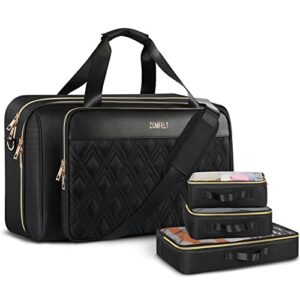 ZOMFELT Rolling Backpack & Travel Duffel Bag for Women
