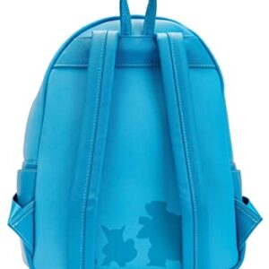 Loungefly Pokemon Squirtle Evolution Triple Pocket Backpack