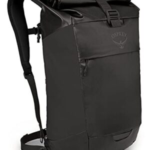 Osprey Transporter Roll Top Laptop Backpack, Black