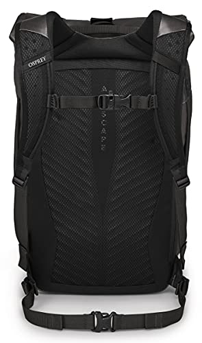 Osprey Transporter Roll Top Laptop Backpack, Black