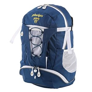 aqua sphere team backpack, navy blue/white, one size