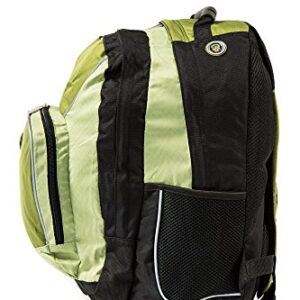 Everest Xtreme Multi-Compartment Backpack, Desert Green/Dark Greaan/Black, One Size