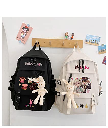 COSABZ Anime Toilet bound Jibaku Shounen Hanako kun Backpack Schoolbag Cosplay Mochila Kawaii Backpack With Pendant Girls (9)