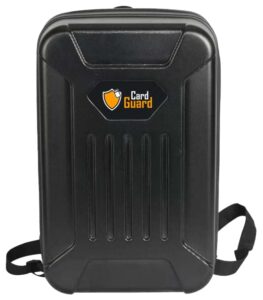 card guard backpack, black matte