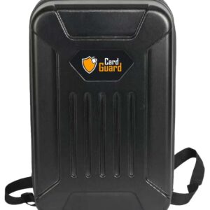 Card Guard Backpack, Black Matte