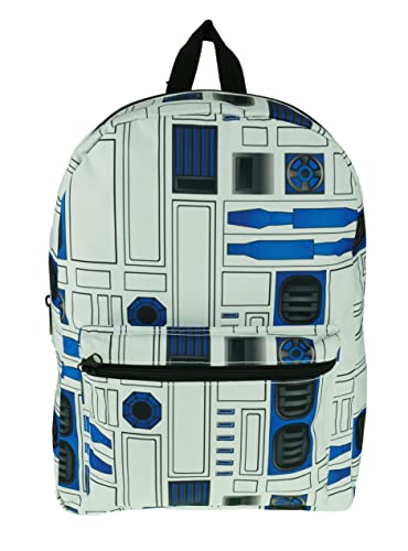 KBNL Star Wars - R2D2 Deluxe All Over Print Backpack - 64955, White