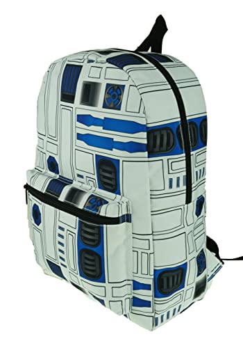 KBNL Star Wars - R2D2 Deluxe All Over Print Backpack - 64955, White