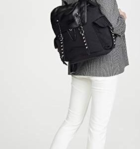 Rebecca Minkoff Bowie Nylon Backpack, BLACK