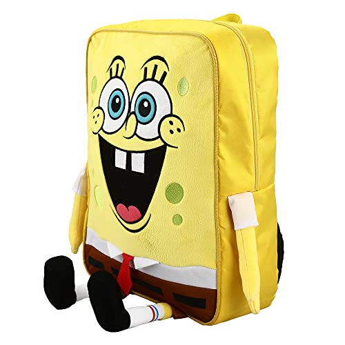 Spongebob Squarepants Spongebob Youth Plush Character Backpack