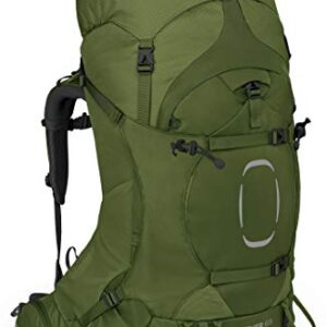 Osprey Aether 65 Men's Backpacking Backpack , Garlic Mustard Green, Large/X-Large