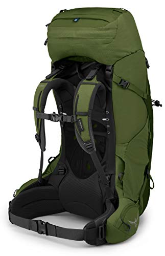 Osprey Aether 65 Men's Backpacking Backpack , Garlic Mustard Green, Large/X-Large