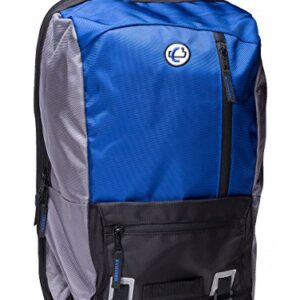 Case-It The Classic Laptop Backpack, Fits 13 Inch and Some 15 Inch Laptops, Blue (BKP-303-BLU)